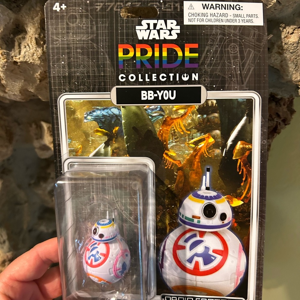 Authentic from Disney Park Star Wars Pride BB-YOU Rainbow Droid 2023 NWT - Picture 5 of 6